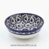 Blue Floral Deep Bowl
