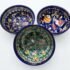 Fish and Peacock hand-painted ceramic bowls by Pama Crafts